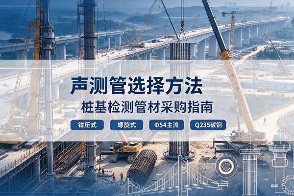 仲巴声测管选型标准