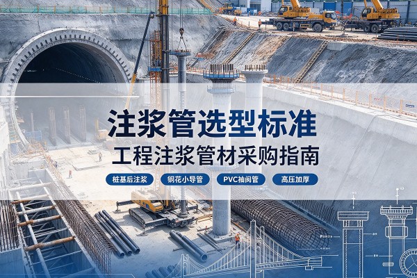 仲巴注浆管选型标准